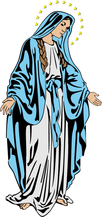 blessed mother clipart free - photo #8